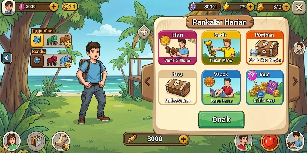 Sistem quest yang menantang dan mengasyikkan.