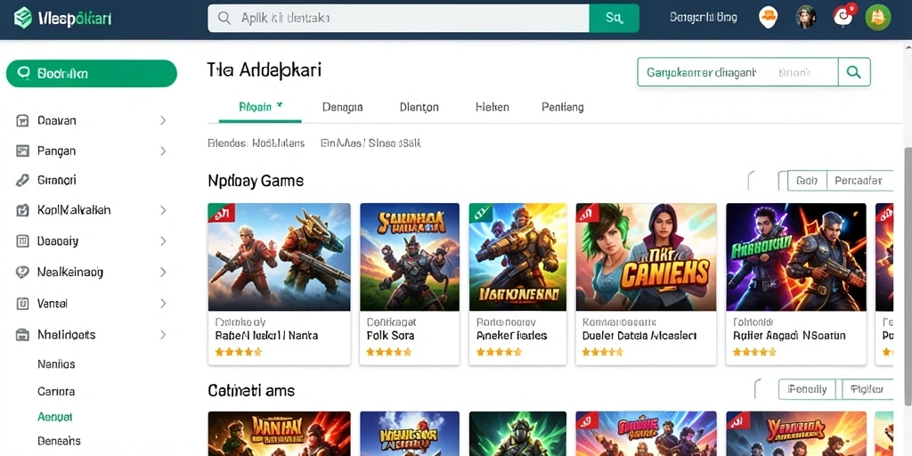 Contoh permainan yang seru dan menantang.