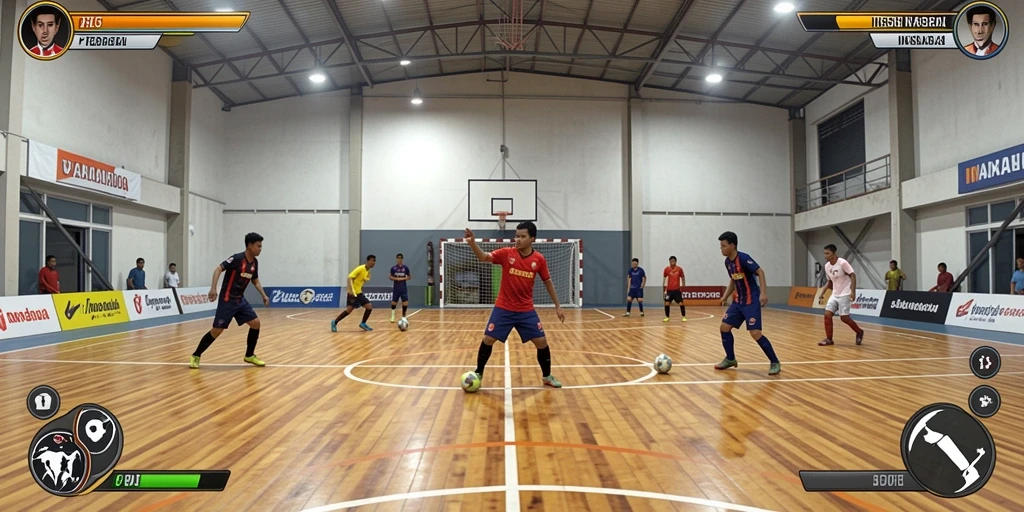 Antarmuka pengguna yang responsif dan modern.