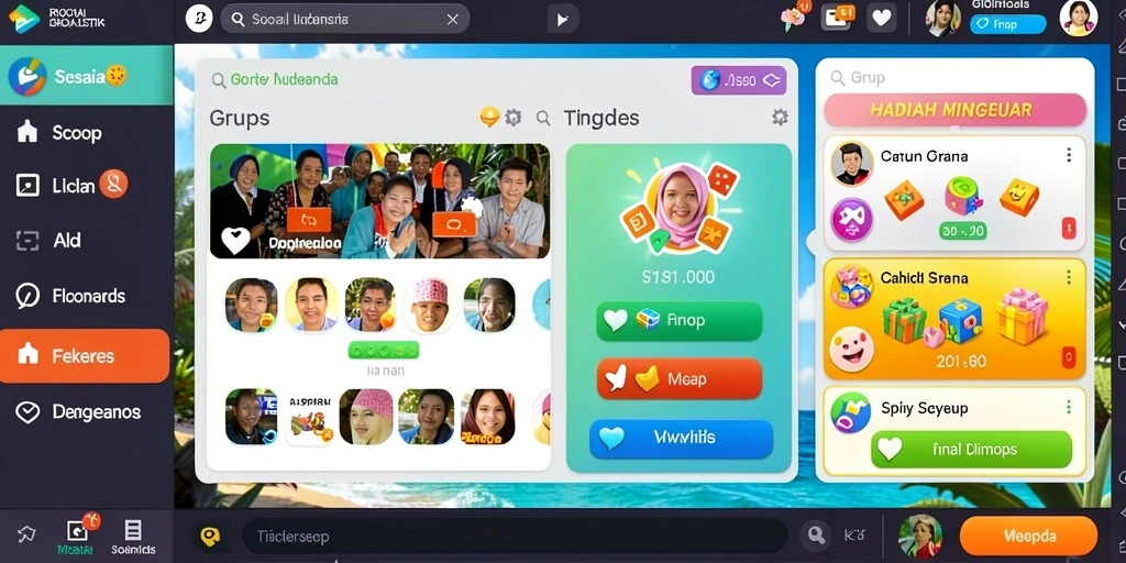 Tangkapan layar memperlihatkan leaderboard dengan pemain teratas.