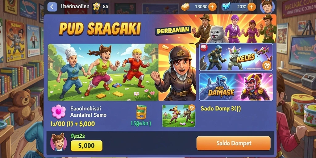 Fitur sosial yang menghubungkan pemain.